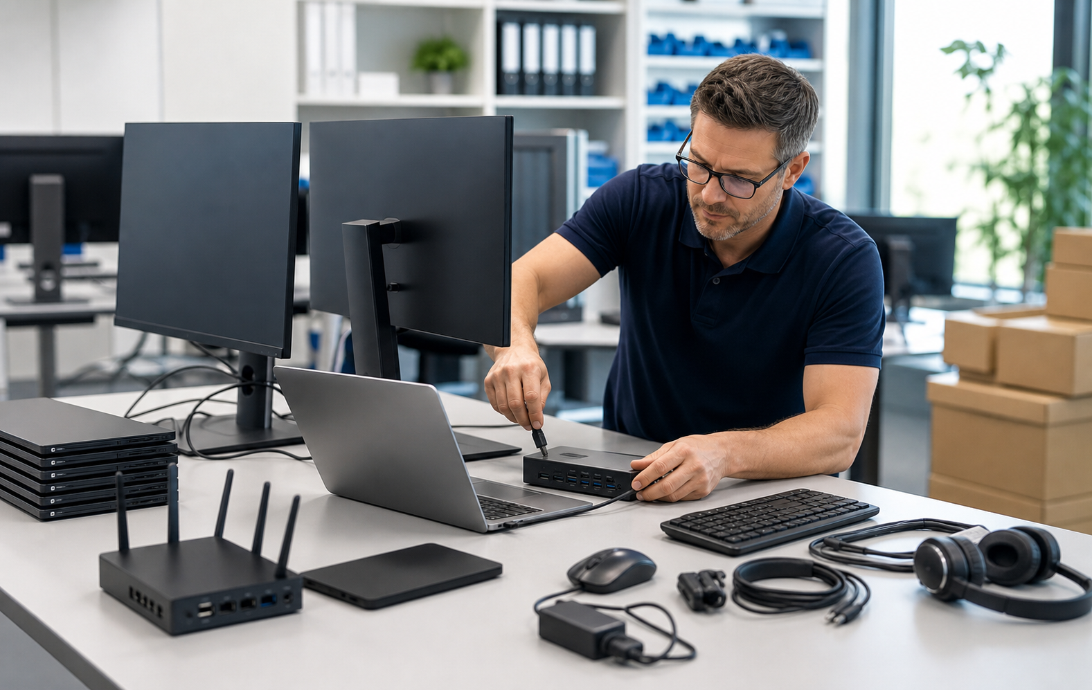 Moderne Hard- und Software Arbeitsplätze
