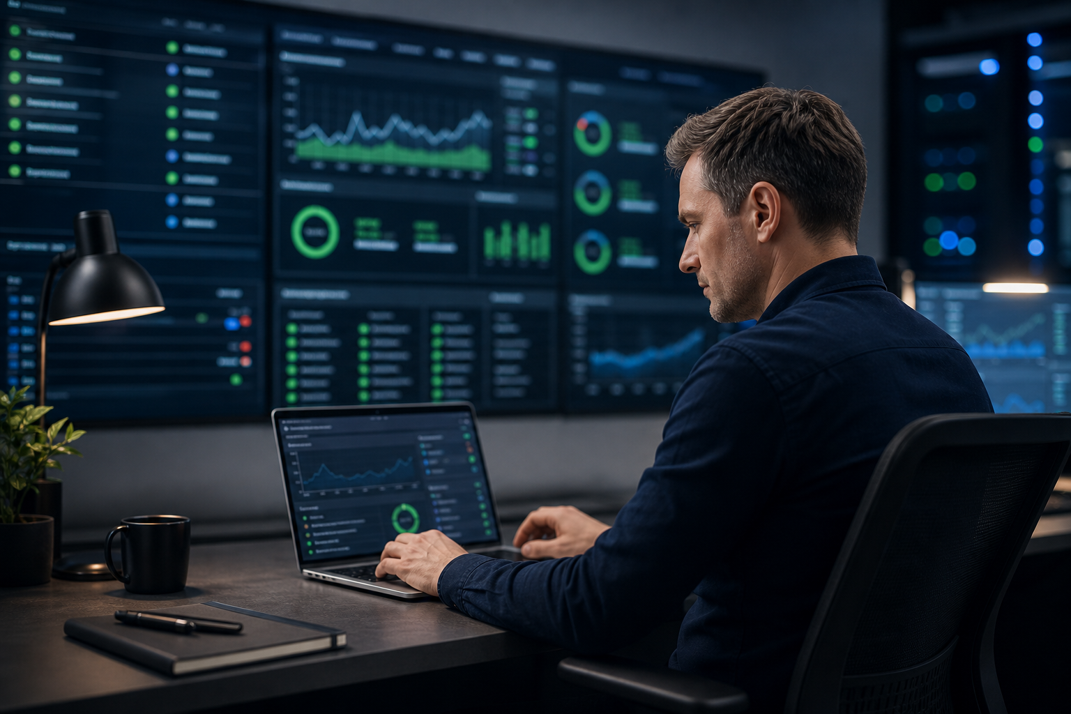 Monitoring Wartung und Backup Kontrolle
